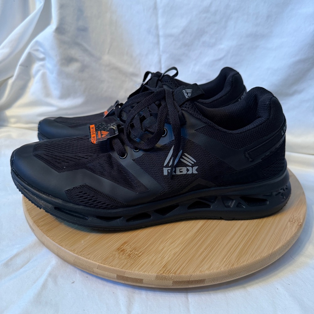 RBX Live Life Active Men Running Shoes Black Wide Width EF13735 PYRNE-M Size 10W